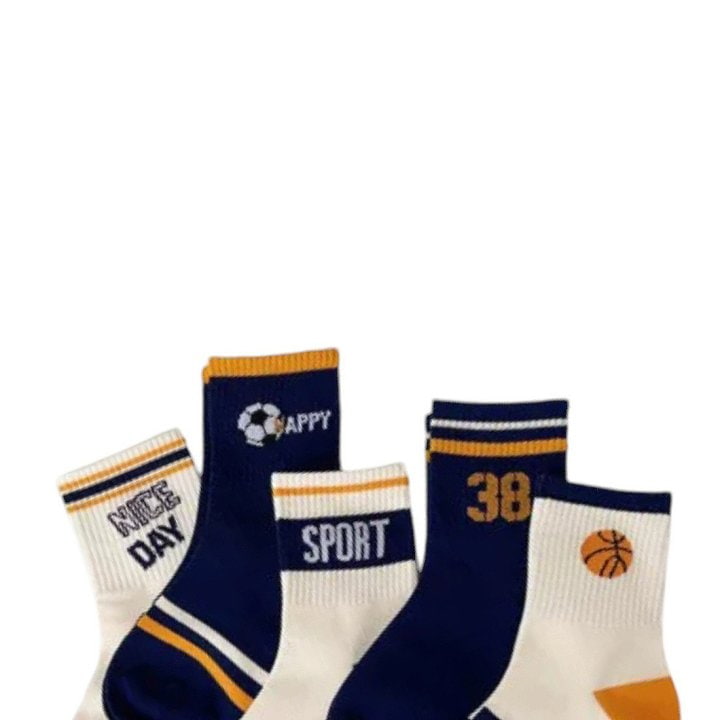 Dudie - Korean Children Fashion - #todddlerfashion - 38 Sports Socks - 7