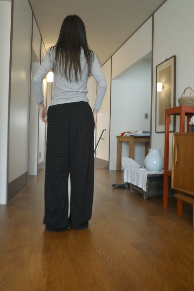 Enten - Korean Women Fashion - #momslook - Rugby Stripe Pants - 4