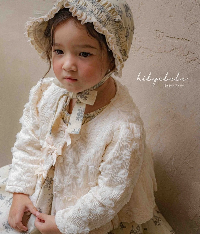 Hi Byebebe - Korean Children Fashion - #fashionkids - Rose Lace Padding Jacket