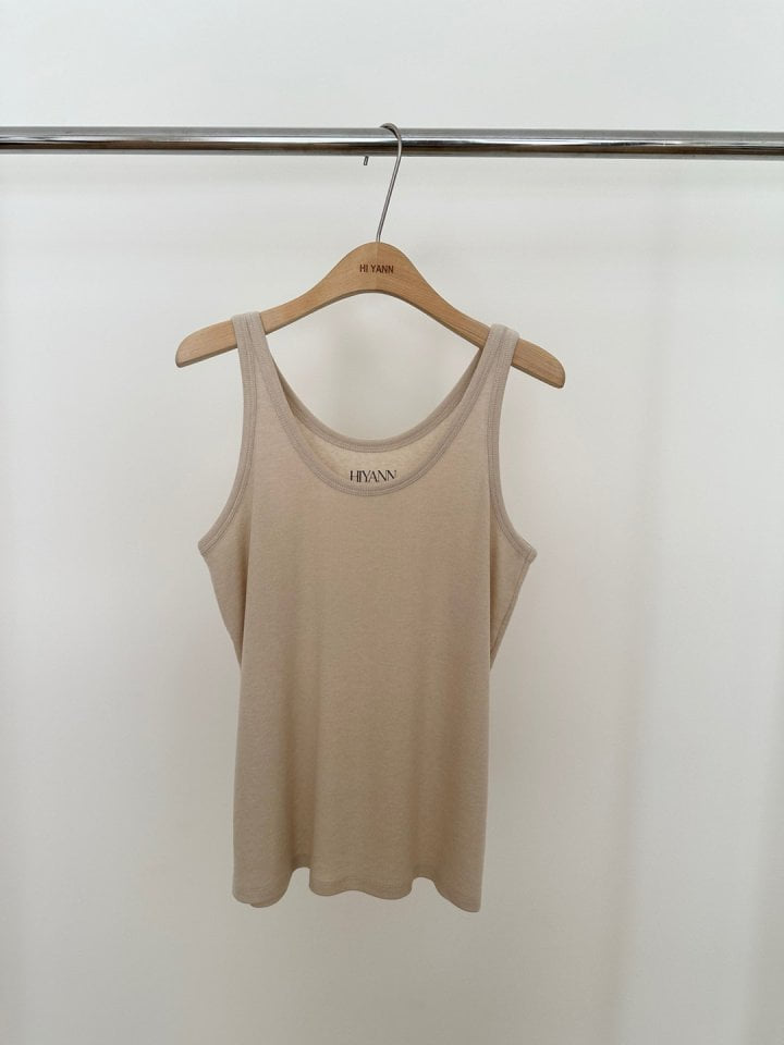 Hiyann - Korean Women Fashion - #womensfashion - Wool Rib Sleeveless Tee - 4