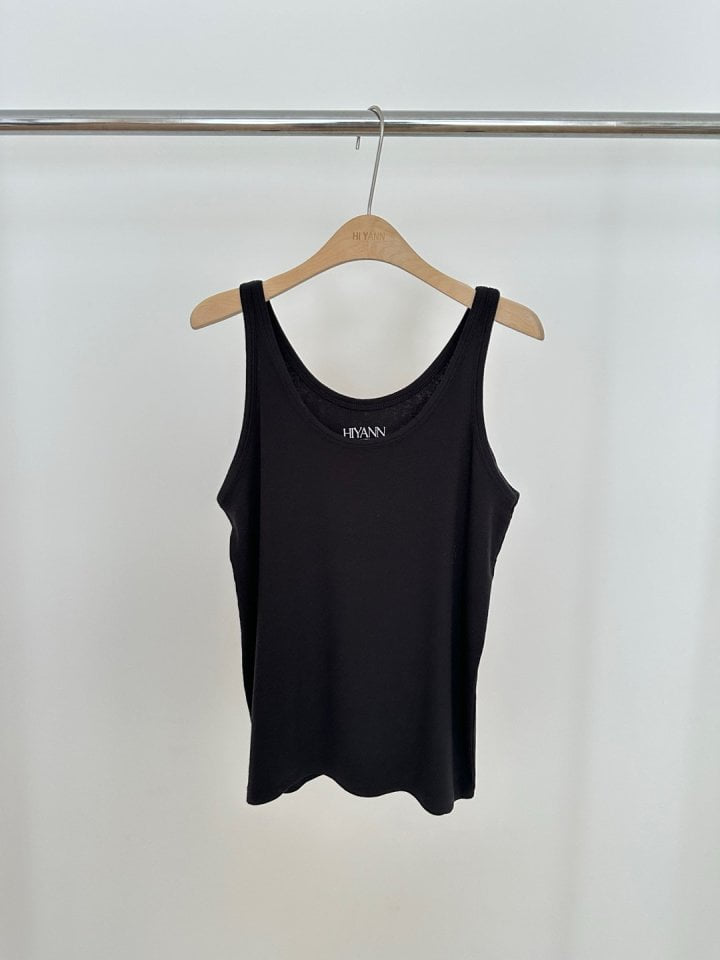 Hiyann - Korean Women Fashion - #momslook - Wool Rib Sleeveless Tee - 8