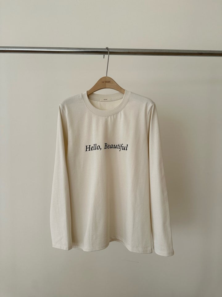 Hiyann - Korean Women Fashion - #shopsmall - Beautiful Tee - 3