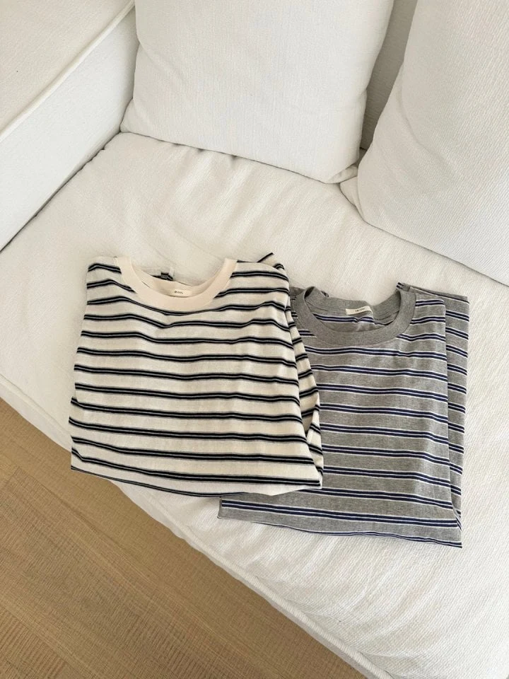 Hiyann - Korean Women Fashion - #womensfashion - Miu Stripe Tee - 10