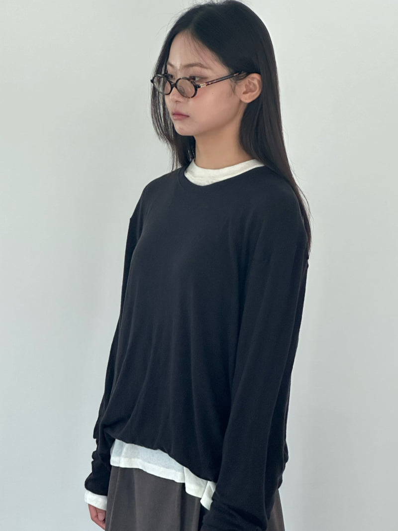 Hue - Korean Women Fashion - #momslook - Angora Tee - 11