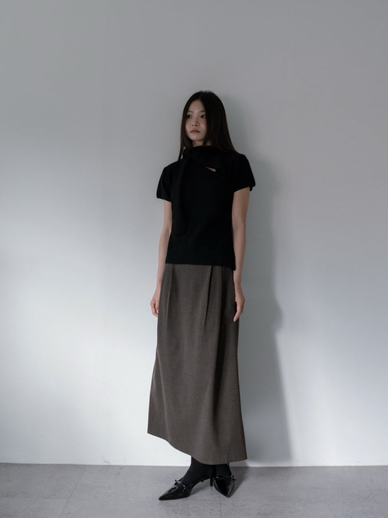 Hue - Korean Women Fashion - #momslook - Lin Skirt - 5