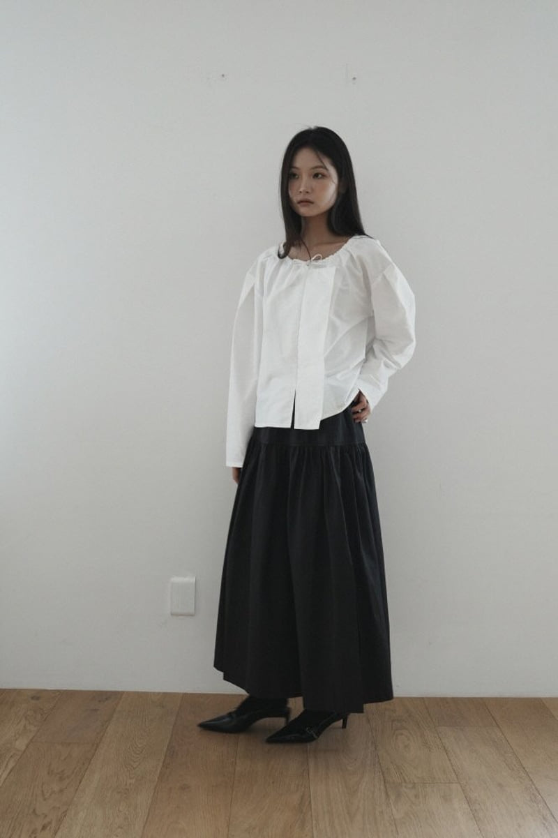 Hue - Korean Women Fashion - #momslook - Frill Blouse - 5