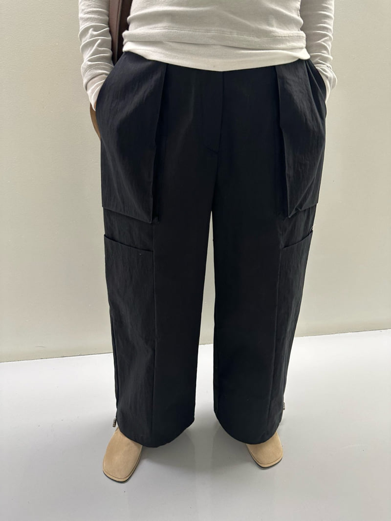 Hue - Korean Women Fashion - #romanticstyle - Double Pocket Pants - 9