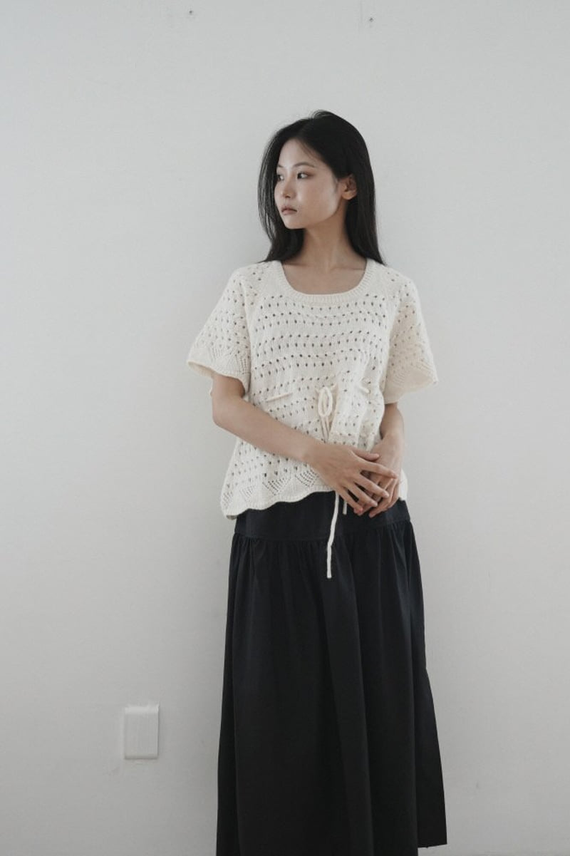 Hue - Korean Women Fashion - #vintageinspired - Baby Knit Top - 10