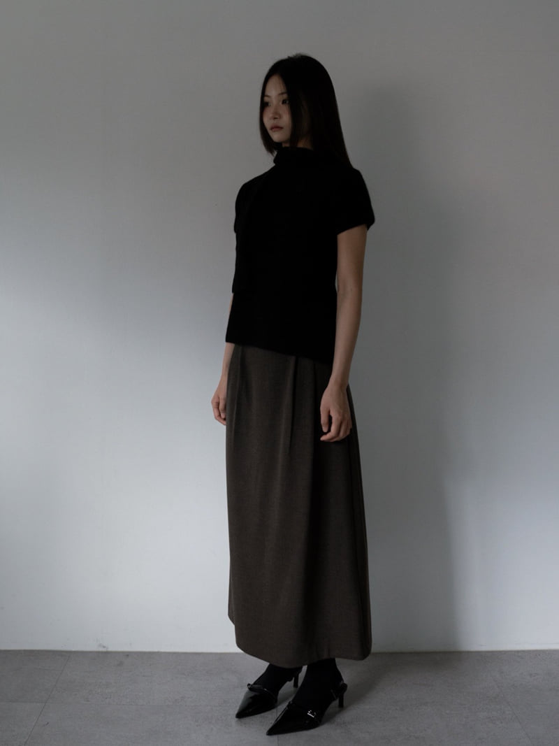 Hue - Korean Women Fashion - #momslook - Lin Skirt - 4