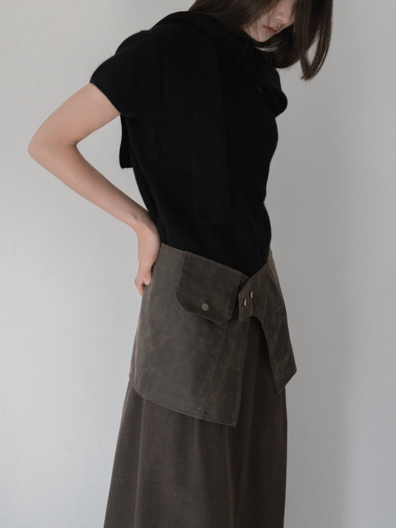 Hue - Korean Women Fashion - #womensfashion - Mini Wrap Skirt - 7