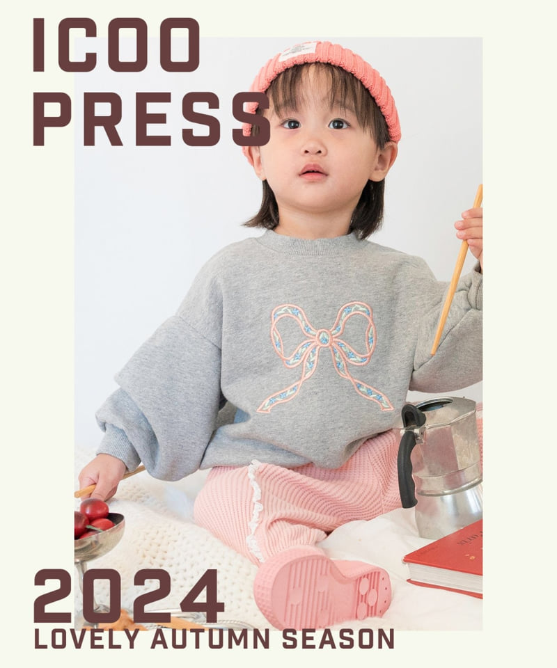 Icoo - Korean Children Fashion - #fashionkids - Ribbon Sweatshirts - 2