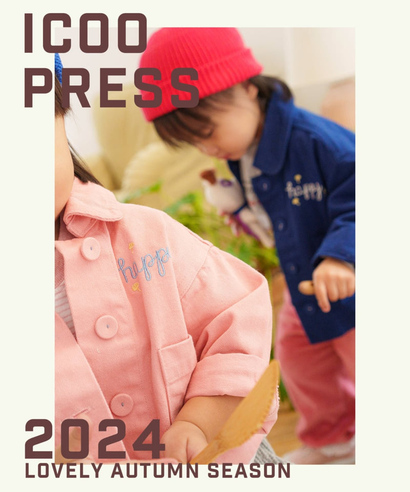 Icoo - Korean Children Fashion - #prettylittlegirls - Happy Two Pocket Jacket - 3