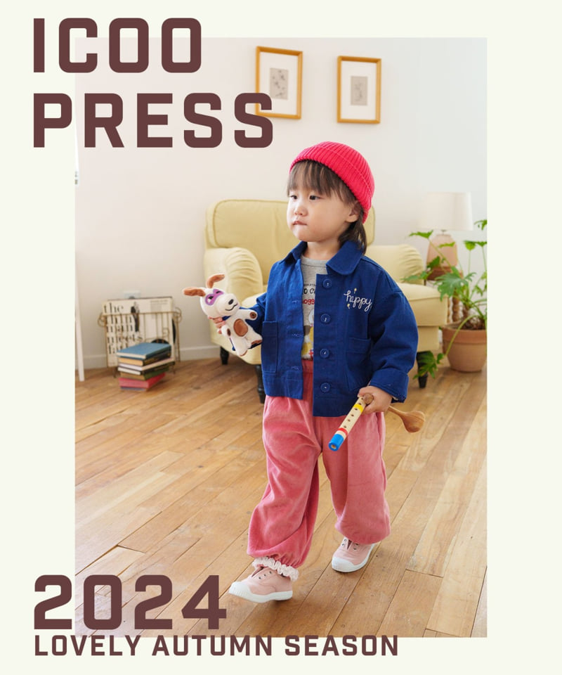 Icoo - Korean Children Fashion - #stylishchildhood - Happy Two Pocket Jacket - 6