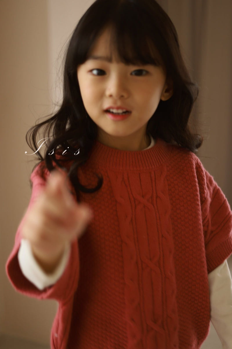 Isis - Korean Children Fashion - #Kfashion4kids - Over Shoulder Knit Top - 3