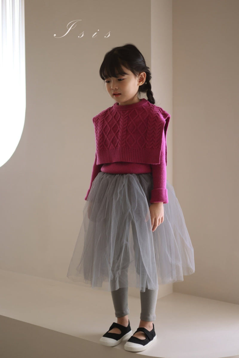 Isis - Korean Children Fashion - #kidzfashiontrend - Vest Layered Set - 12