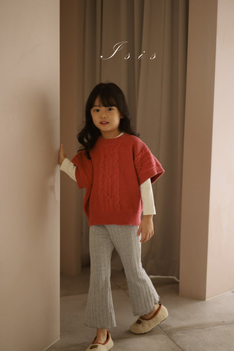 Isis - Korean Children Fashion - #Kfashion4kids - Over Shoulder Knit Top - 4