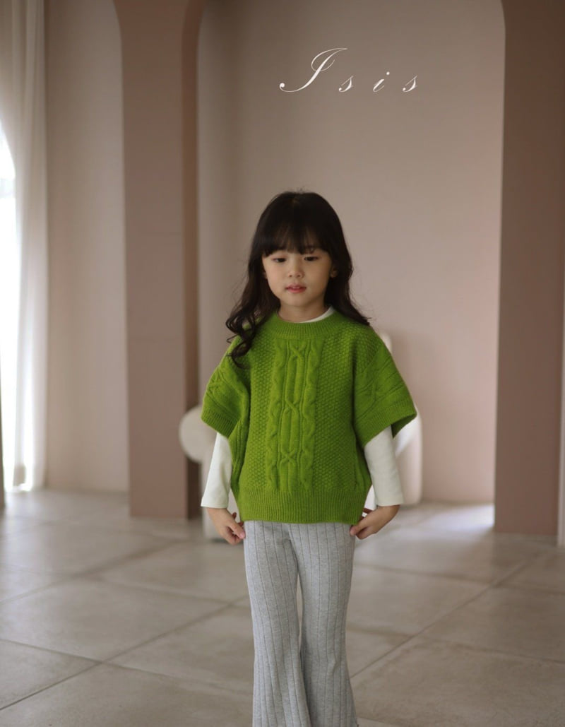 Isis - Korean Children Fashion - #magicofchildhood - Over Shoulder Knit Top - 5