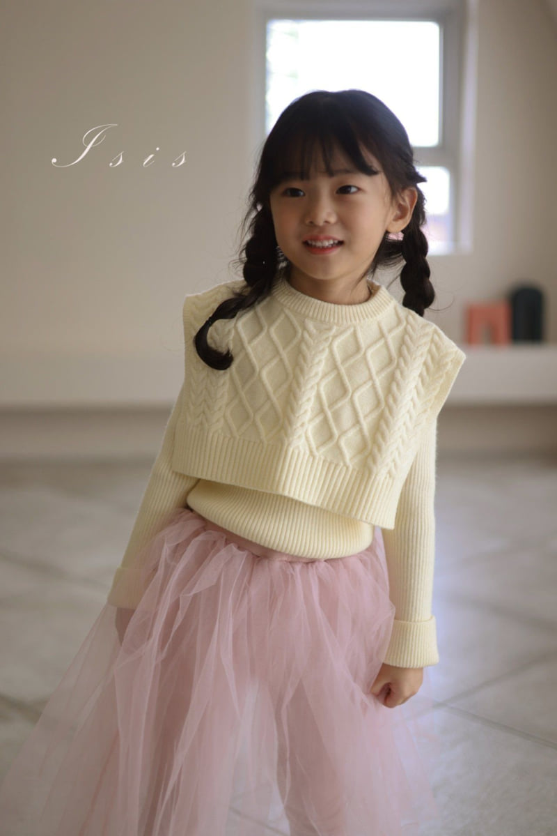 Isis - Korean Children Fashion - #magicofchildhood - Vest Layered Set