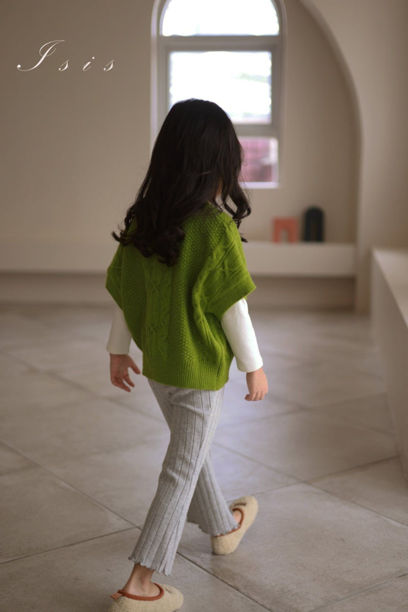 Isis - Korean Children Fashion - #prettylittlegirls - Over Shoulder Knit Top - 7