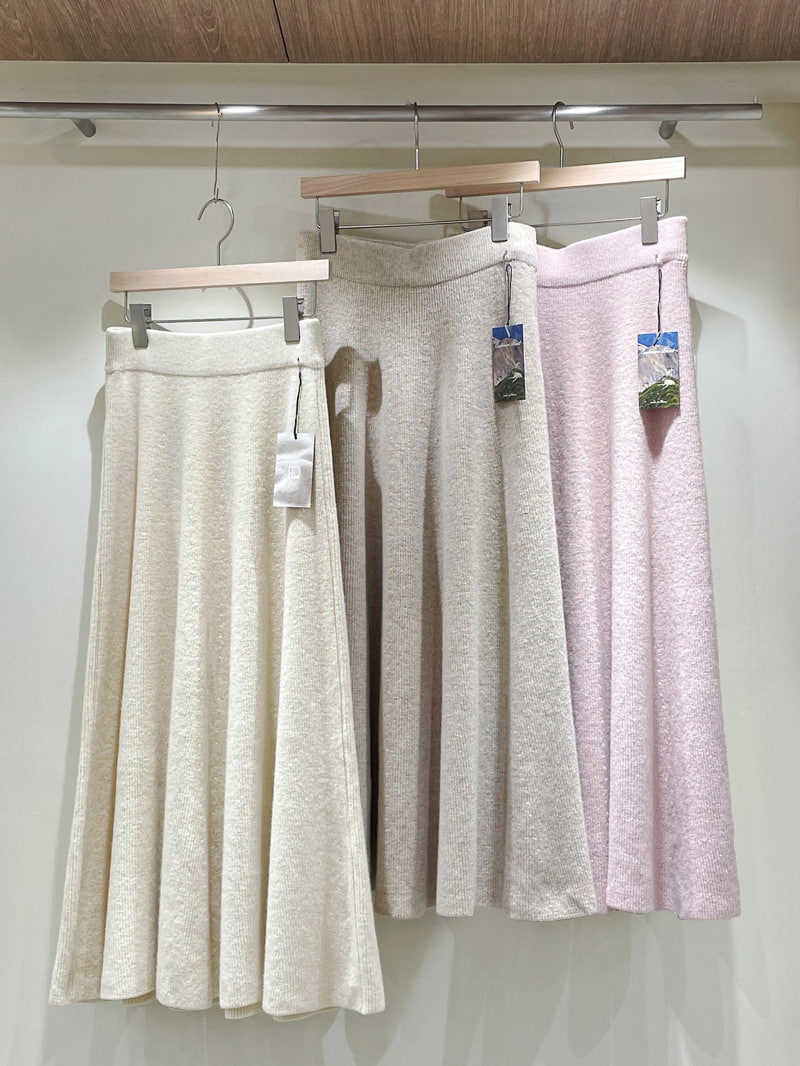 J dew - Korean Women Fashion - #momslook - Cashmere Wool Roro Skirt