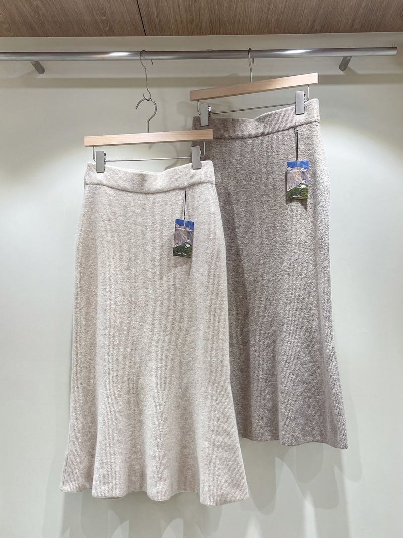 J dew - Korean Women Fashion - #restrostyle - Cashmere Wool Tener Skirt - 5