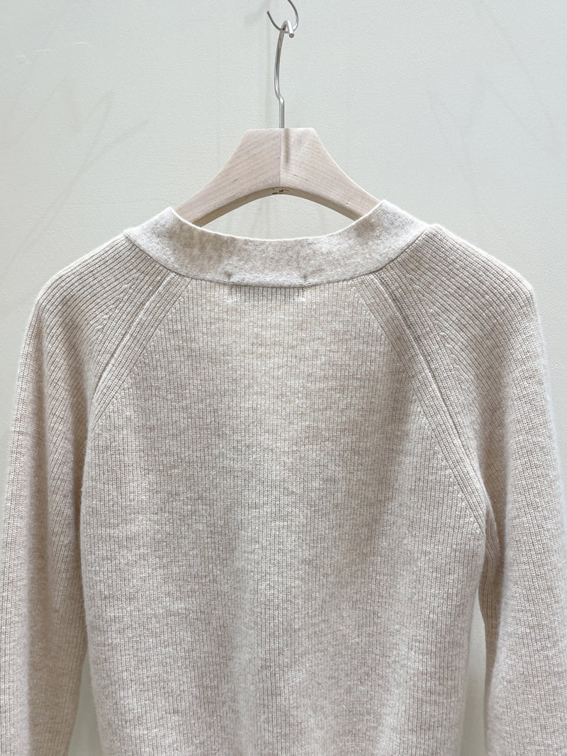 J dew - Korean Women Fashion - #womensfashion - Cashmere Wool Tender Cardigan - 10