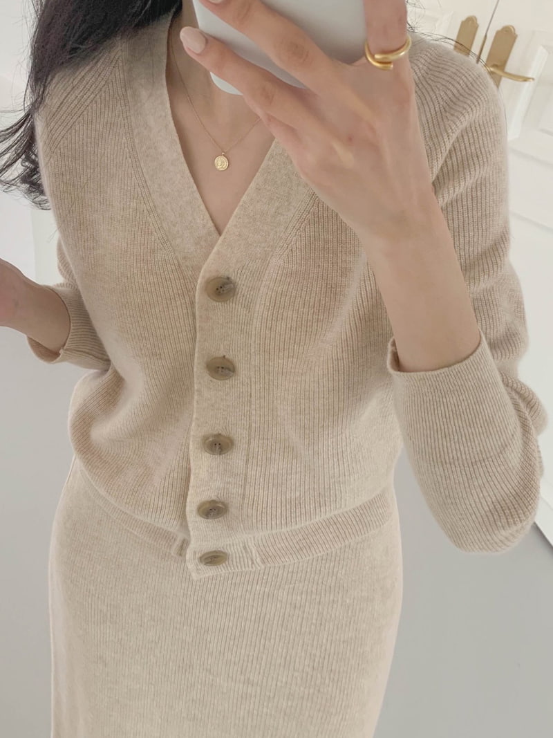 J dew - Korean Women Fashion - #womensfashion - Cashmere Wool Tender Cardigan - 12