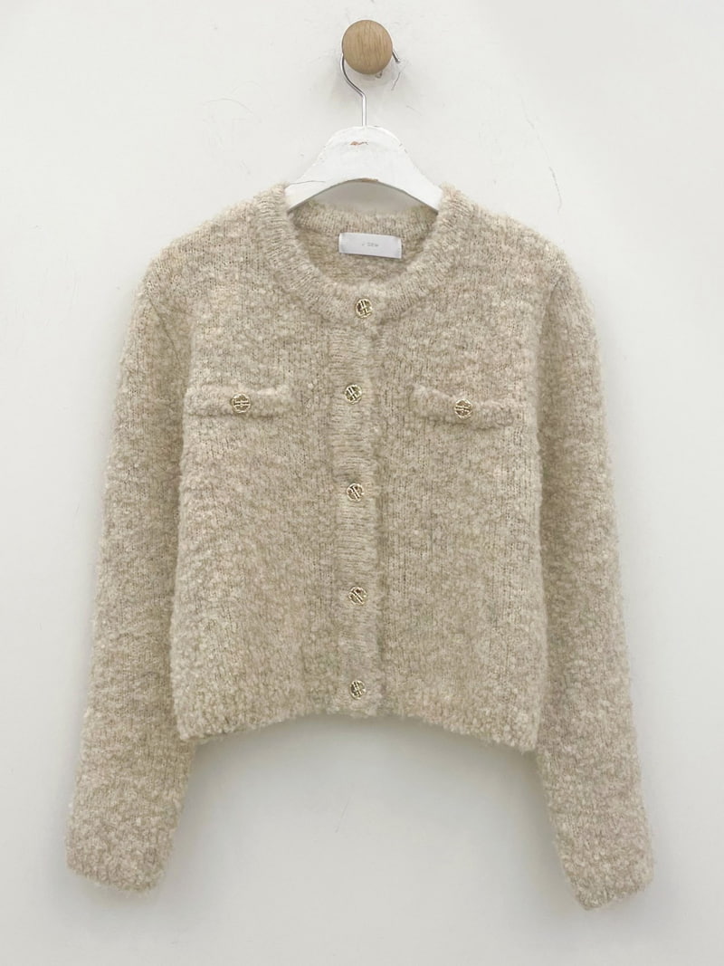 J dew - Korean Women Fashion - #womensfashion - Calming Buckle Cardigan - 9