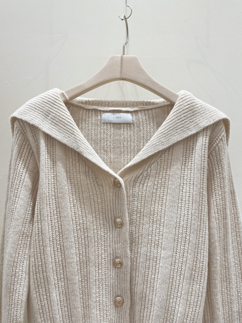 J dew - Korean Women Fashion - #womensfashion - Wool Sailor Cardigan - 10