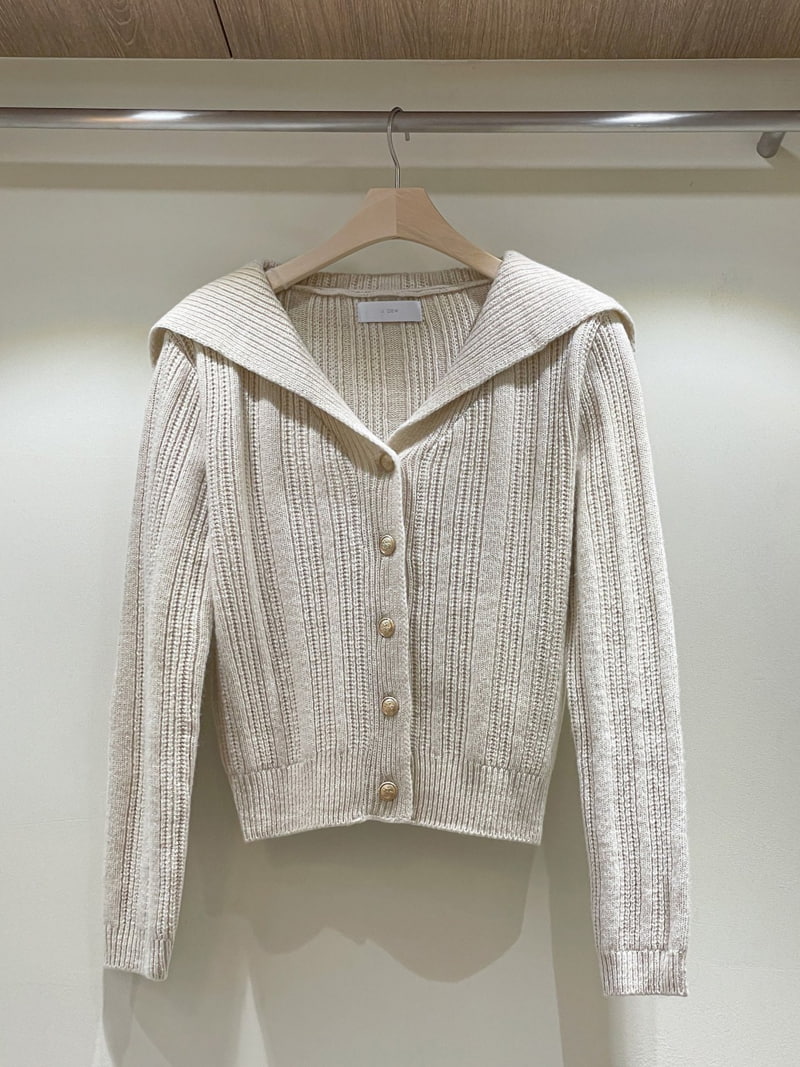 J dew - Korean Women Fashion - #womensfashion - Wool Sailor Cardigan - 8