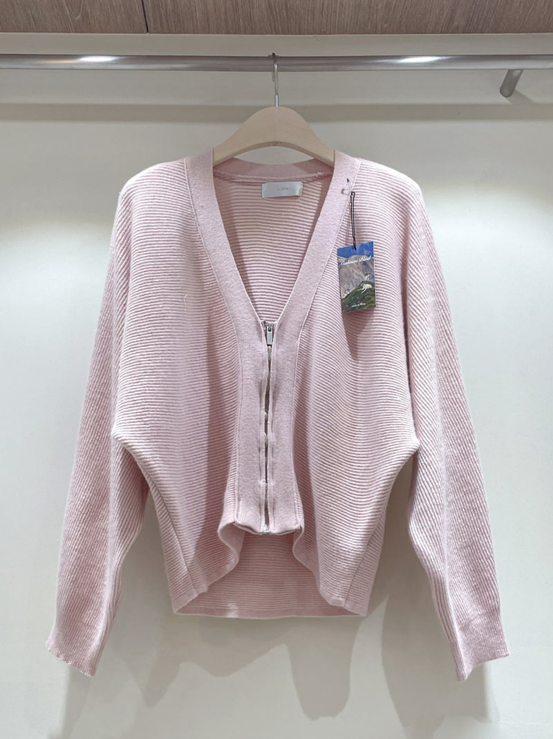 J dew - Korean Women Fashion - #womensfashion - Cashmere Wool Dolman Zip-up Cardigan - 8