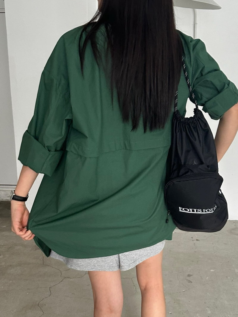 Jade Market - Korean Women Fashion - #womensfashion - Two Way Shirt - 12