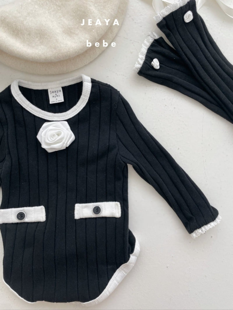 Jeaya & Mymi - Korean Baby Fashion - #babyboutiqueclothing - Corsage Bodysuit - 3