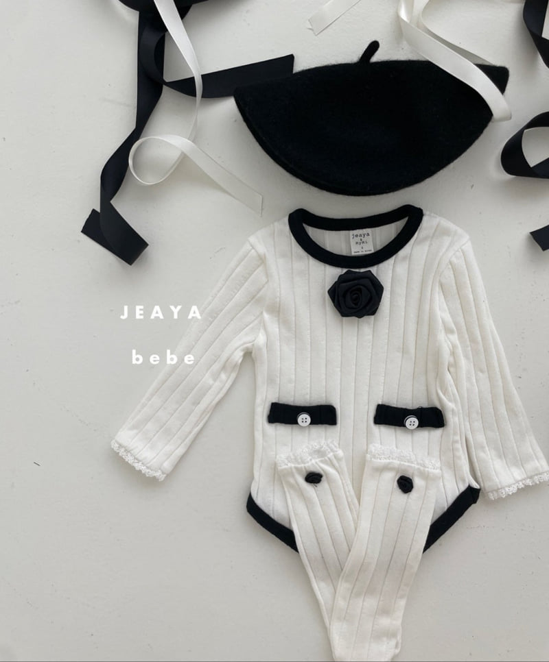 Jeaya & Mymi - Korean Baby Fashion - #babyboutiqueclothing - Corsage Bodysuit - 4