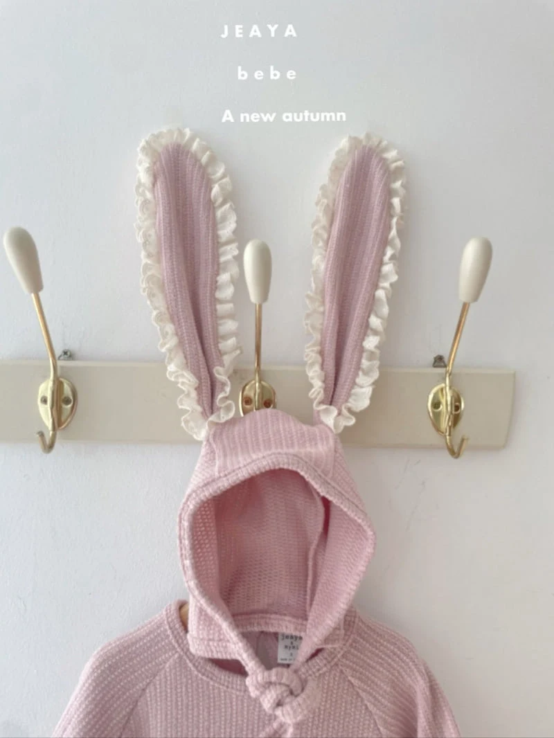 Jeaya & Mymi - Korean Baby Fashion - #babyclothing - Knit Bunny Bodysuit - 2