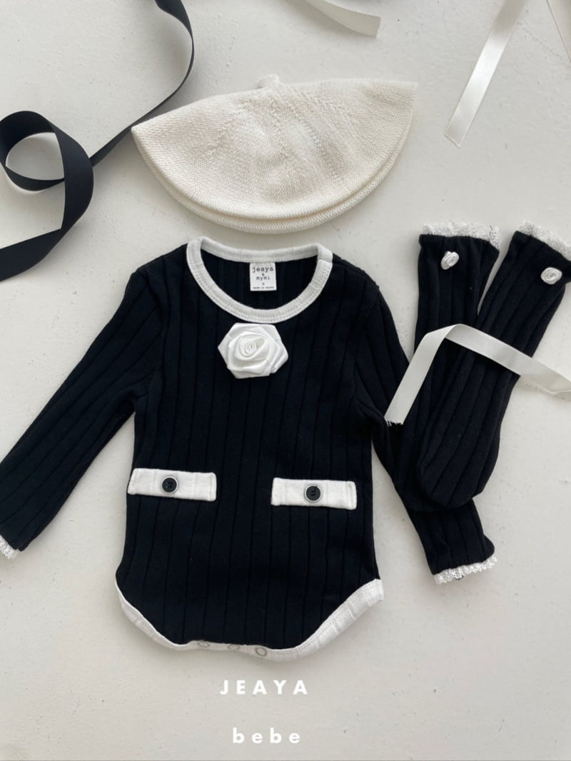 Jeaya & Mymi - Korean Baby Fashion - #babyfashion - Corsage Bodysuit - 5