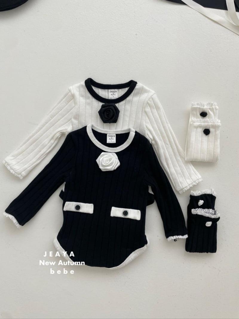 Jeaya & Mymi - Korean Baby Fashion - #babyfever - Corsage Bodysuit - 6