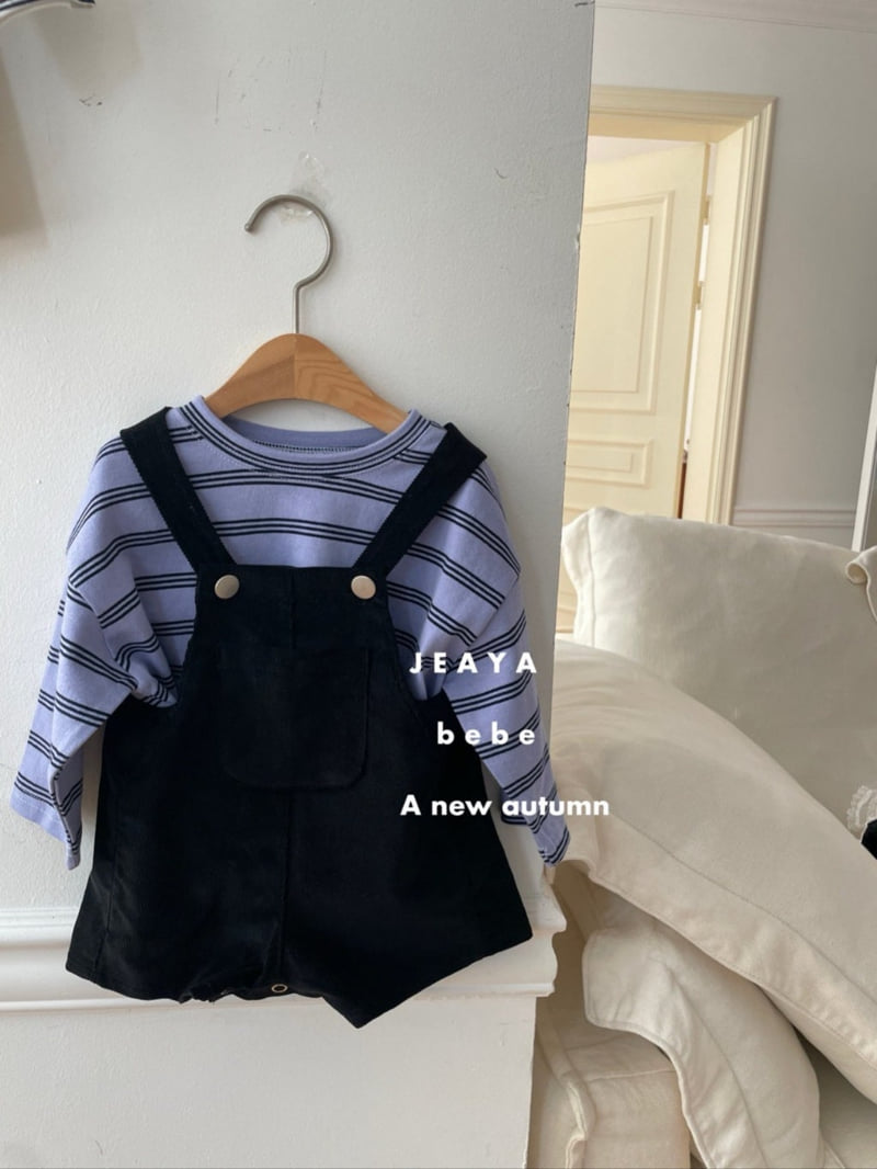 Jeaya & Mymi - Korean Baby Fashion - #babyfever - Daily Stripe Tee - 2