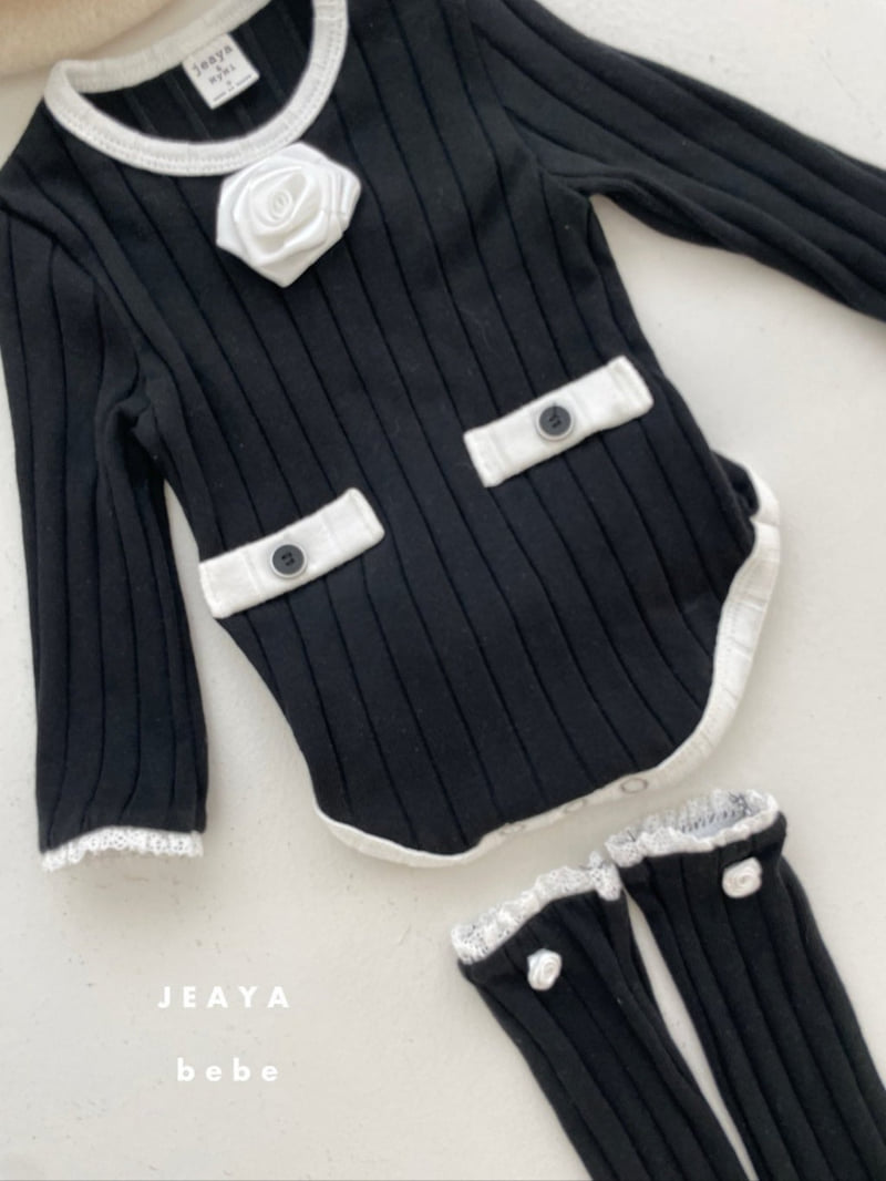 Jeaya & Mymi - Korean Baby Fashion - #babylifestyle - Corsage Bodysuit - 8