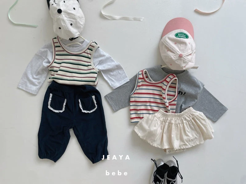 Jeaya & Mymi - Korean Baby Fashion - #babyoutfit - Terry Pocket Pants - 7