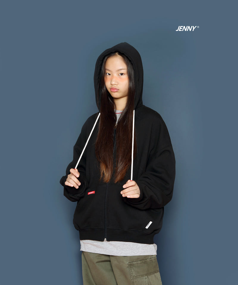 Jenny Basic - Korean Children Fashion - #childofig - Once Hood Zip-up Jacket - 9