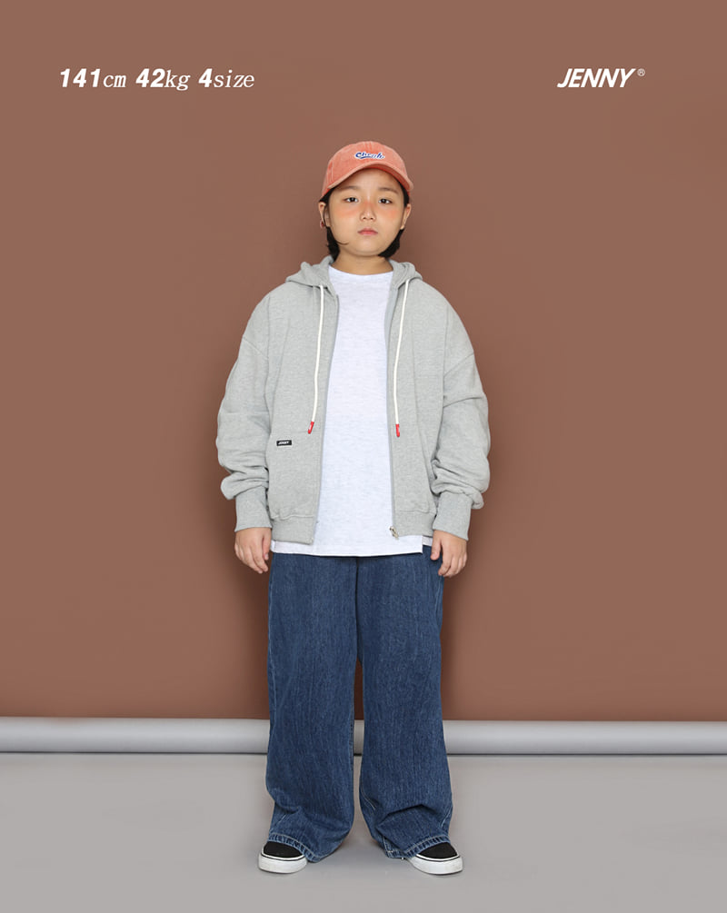 Jenny Basic - Korean Children Fashion - #designkidswear - Once Hood Zip-up Jacket - 11