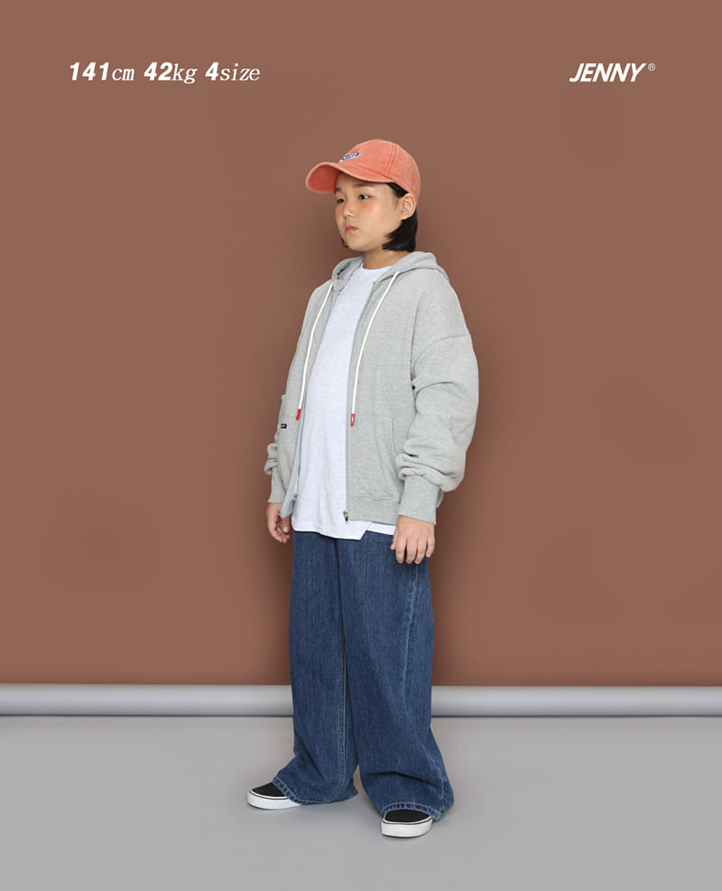 Jenny Basic - Korean Children Fashion - #discoveringself - Once Hood Zip-up Jacket - 12