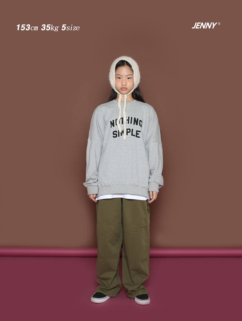 Jenny Basic - Korean Children Fashion - #fashionkids - Nothing Sweatshirts - 10