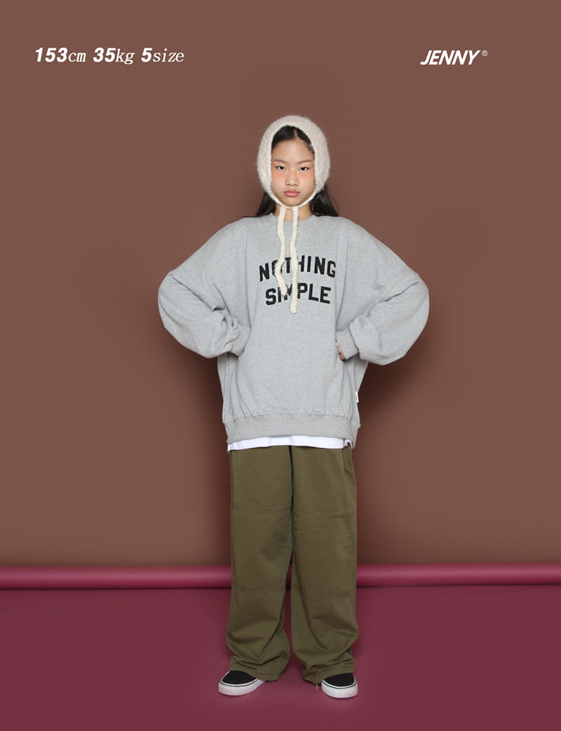 Jenny Basic - Korean Children Fashion - #kidsshorts - Nothing Sweatshirts - 11