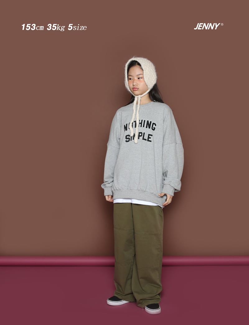 Jenny Basic - Korean Children Fashion - #kidsstore - Nothing Sweatshirts - 12