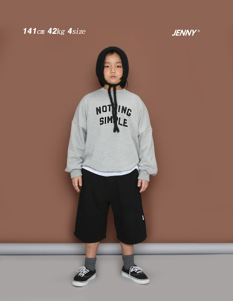 Jenny Basic - Korean Children Fashion - #minifashionista - Nothing Sweatshirts - 3