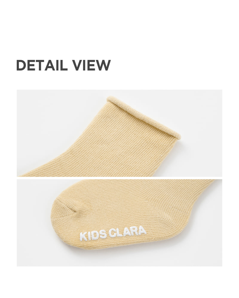 Kids Clara - Korean Baby Fashion - #babygirlfashion - Joy Rolling Baby Socks (set of 5) - 9