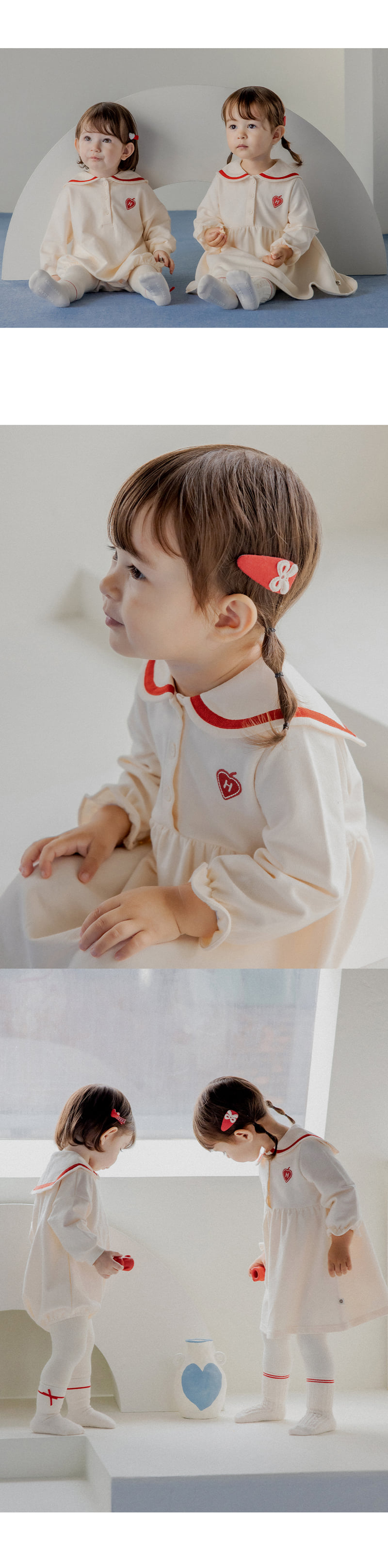 Kids Clara - Korean Baby Fashion - #babyoninstagram - Lopi Baby One-piece - 3