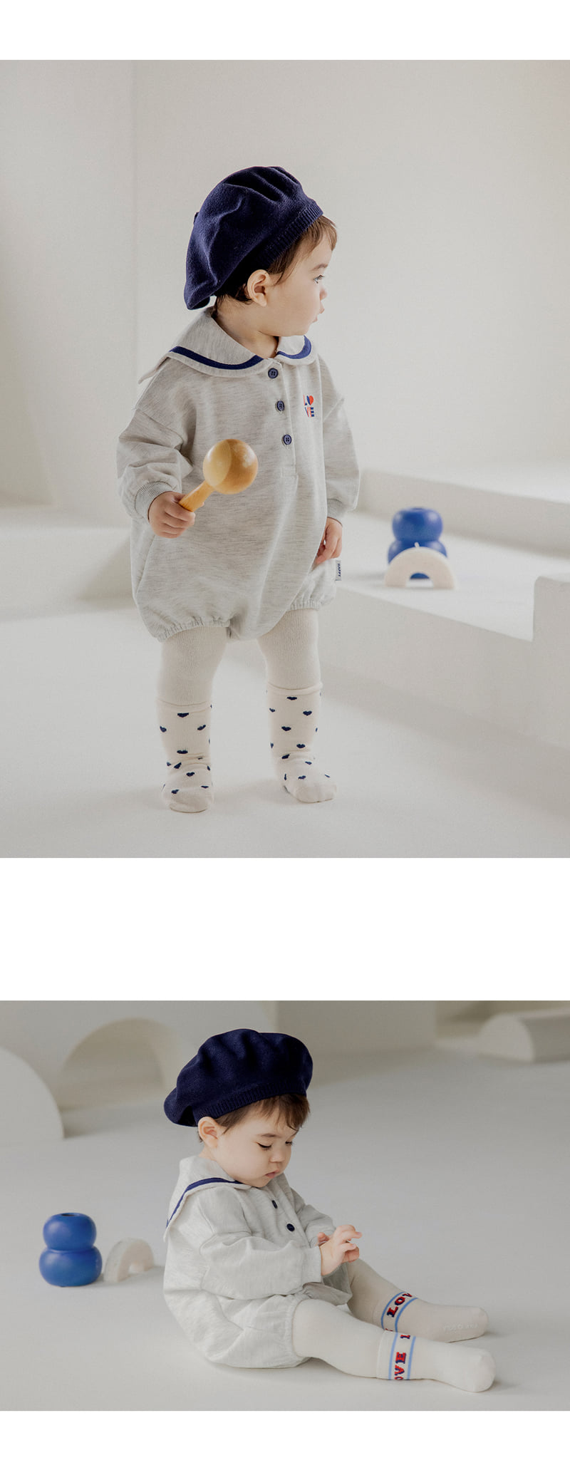 Kids Clara - Korean Baby Fashion - #babyoninstagram - Ronald Bodysuit - 2